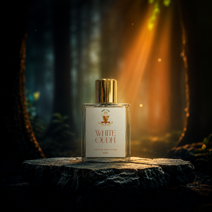 White Oudh Fabric Perfume | Long Lasting Luxury Fragrance for Clothes