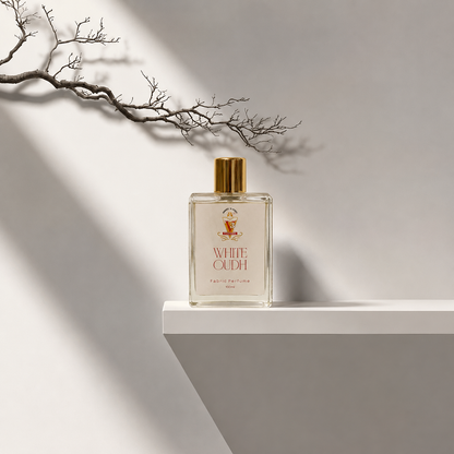 White Oudh Fabric Perfume | Long Lasting Luxury Fragrance for Clothes